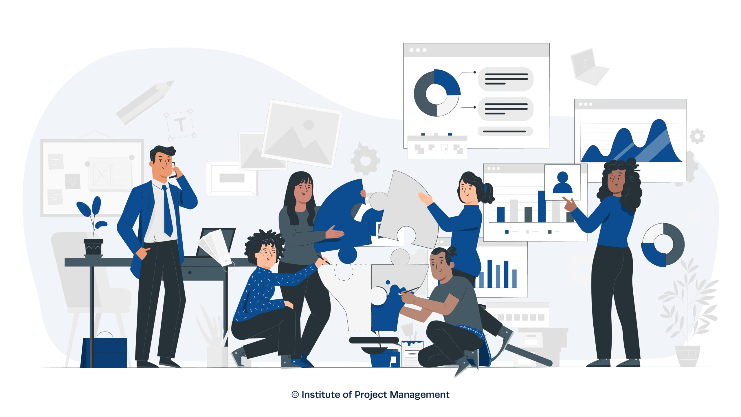 Stakeholder Management Illustration