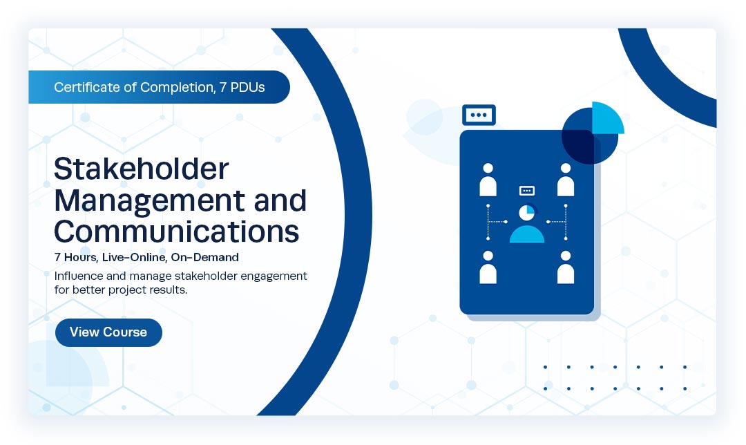 IPM-Stakeholder Management and Communications Course Banner