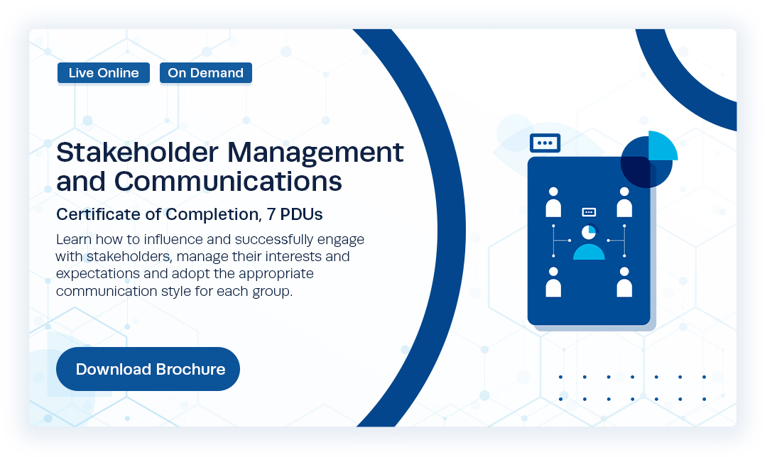 Stakeholder Course Brochure