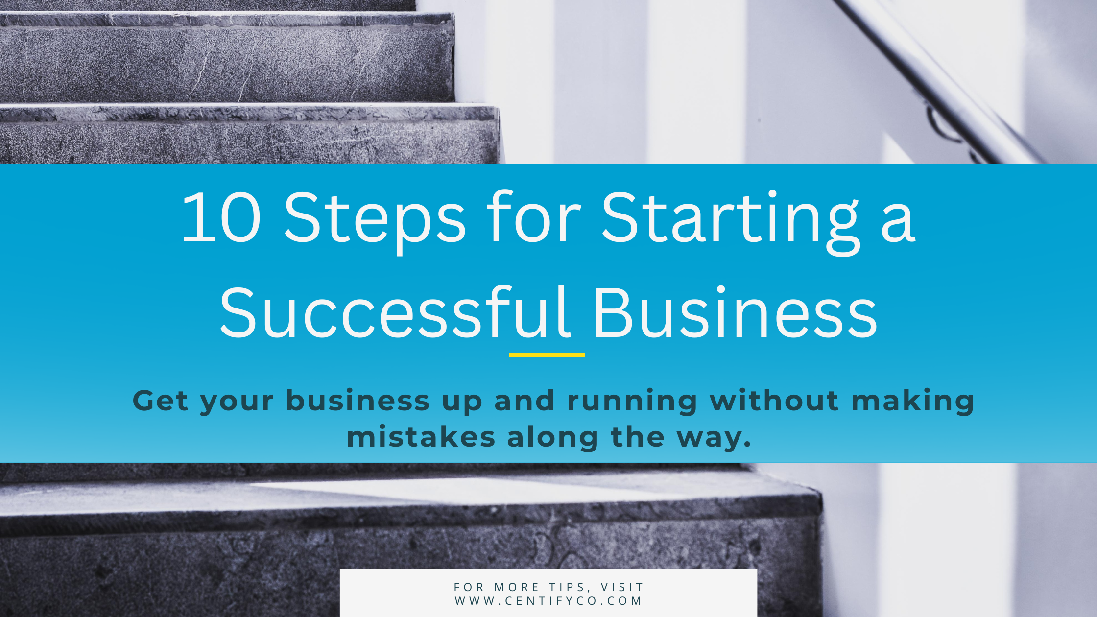 10 Steps For Starting A Successful Business - CENTIFY™